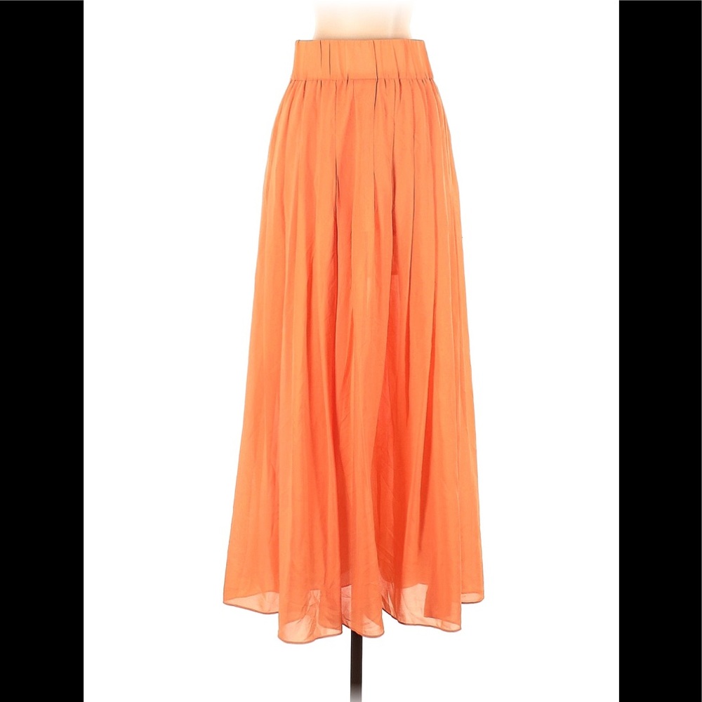 Anthropologie: Maeve, SM creamsicle maxi skirt - Picture 3 of 8